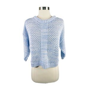 Victoria’s Secret Baby Blue Knit Pullover Summer Sweater - Size Small
